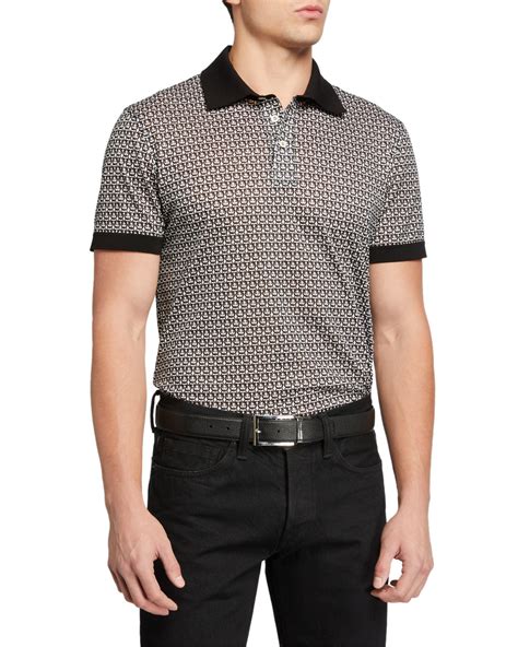 salvatore ferragamo shirts mens|ferragamo polo shirts.